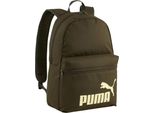 Puma Zaino Phase Backpack 22L Dark Olive - Gold Moon Oliva