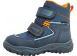 Superfit Husky Scarpe Per Bambini Ragazzi Stivali Invernali Stivali Velcro Blu Tempo Libero, Numero Di Scarpe: 31 Eu