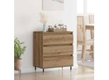 Maison Exclusive - Credenza In Rovere Artigianale 60 X 35 X 70 Cm Materiale Ligneo