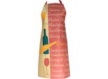 KochschüRze Stuco "Vino", Bunt (Rot, Gelb, DunkelgrüN), B:80Cm L:85Cm, Baumwolle, SchüRzen, KochschüRze