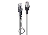 Lindy 47604 Lindy Cavo Patch Cat.6A S/Ftp Grigio 2M Bloccabile