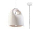 Lampada A Sospensione Umbo 1 E27 Weiss - Lumilo Designleuchte