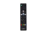 Controllo Remoto Sostitutivo | Adatto Per: Sony | Risolto | 1 Dispositivo | Pulsante Amazon Prime / Disney + Pulsante Netflix / Pulsante Youtube | Infrarosso | Nero