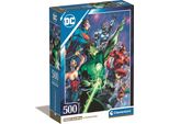 Puzzle Cle 500 Compatto Dc Comics Justiceleag.35532