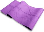 Tappetino Yoga Viola In Tpe Spessore 6 Mm