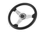 350Mm/14In Racing Car Drifting Volante Sostituzione Universale Modificato Accessorio (Argento)