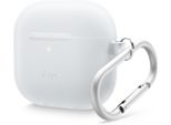 Elago Custodia Da Appendere In Silicone Per Airpods 4 Blu Nightglow