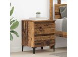 Design New Comodino In Legno Di Recupero 40 X 35 X 50 Cm - Comodini E Armadi Mobili2025 CHY9697162 1Pacco