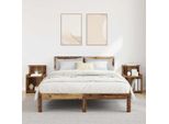 Maison Exclusive - Comodino 2 Pezzi Legno Antico 40 X 35 X 60 Cm Materiale Ligneo
