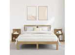 Vidaxl Comodino 2 Pezzi Rovere Artigianale 40 X 35 X 60 Cm Materiale A Base Di Legno