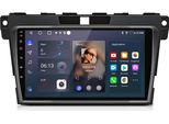 Radio 9 Pollici 6+128 Gb Android Autoradio Per Mazda CX-7 2008-2015 Wireless Carplay Android Auto 4G Wifi Gps Navi 8Kern Rds Dsp Dab+ Bt