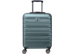 Delsey Paris Carrello Air Armour 4DR Cabin Trolley Slim 55 Light Green Verde