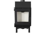 Inserto Camino In Acciaio Kratki Blanka Sinistro 8 Kw Ø 160