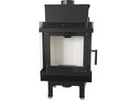 Inserto Camino In Acciaio Kratki Blanka Sinistra Destra 8 Kw Ø 160