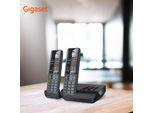 Gigaset COMFORT 520A Duo - 2 Mobilteil Schnurlos DECT-Telefon Anrufbeantworter