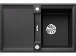Blanco Adira 45 S Lavello Da Incasso Silgranit Antracite Da 45 Cm Con Comando Remoto Dello Scarico, Con Accessori