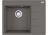 Lavello Da Incasso Franke Centro Cng 611-62 A Fragranit Stone Grey Bacino Sinistro