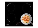 CIARRA Einbau Induktionskochfeld 60 cm Kochfelder 4 Zonen Timer 6000W VM4BIH-C