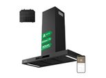 Ciarra A+++ 650 M³/H Cofano Aspirante 90Cm A Parete Wifi +App & Touch Control Boost VMB9102P