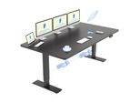 Flexispot QB2 Scrivania Regolabile In Altezza Elettricamente 180X80Cm, 2 Motori Potenti, Portata 120 Kg, Protezione Anticollisione, 4 Funzioni Di Memoria (Nero)