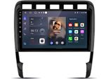 Autoradio Android Da 9 Pollici 6+128 Gb Per Porsche Cayenne 9PA 2002-2010 Wireless Carplay Android Auto 4G Wifi Navigazione Gps 8 Core Rds Dsp Dab+ Bt