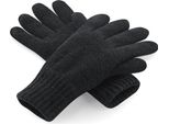 Beechfield Unisex Classic Thinsulate Thermo Winter-Handschuhe RW3671 (S/M) (Schwarz)