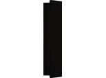 Eglo Lampada Da Parete Led Zubialde, Applique A 1 Fiamma, Faretto Da Parete Interno In Alluminio E Acciaio, Lampada Da Soggiorno, Lampada Da Corridoio In Nero