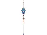Something Different - Campana A Vento, Mano Hamsa SD3241 (Taglia Unica) (Blu)