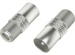Set Di Adattatori Sat Accoppiamento F - Spina Coassiale/Accoppiamento F - Accoppiamento Coassiale (