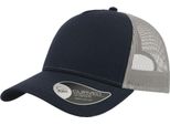 Atlantis Cappello Trucker Rapper A 5 Pannelli AB206 (Taglia Unica) (Blu Navy/Grigio)