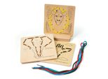 Bigjigs Toys Vestire Per Numeri Animali Selvatici