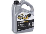 Powerplus Powoil035 Olio Per Motoseghe A 4 Tempi 5L Trasparente Taglia Unica / Eu Plug Trasparente Taglia Unica