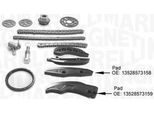 Magneti Marelli 341500001430 Kit Catena Di Distribuzione Catena Di Distribuzione Per Bmw 3 Touring (E91) 3 Berlina (E90) 5 Touring (F11) 5 Berlina (E60) 1 Hatchback