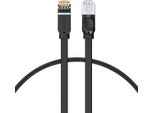 Baseus Cat 6 Utp Ethernet RJ45 Cavo Piatto 1M Nero