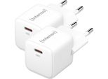 Intenso 7803032 Caricatore Per Dispositivi Mobili Banca Di Potenza, Tablet, Telefono, Universale Bianco Ac Ricarica Rapida Interna
