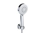 Kludi Dive Set De Douchettes Pour Baignoire Dive S, Avec 3 Types De Jets, Eco, 6895005-00, 6895005-00