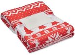 Midocean - Coperta "Tosti"", Rpet (Polietilene Tereftalato Riciclato) MO163 (Taglia Unica) (Rosso)"
