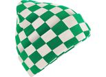Beechfield - Berretto Da Uomo/Donna Unisex BC6863 (Taglia Unica) (Irish Green/Natural White)