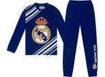Real Madrid Cf - Pigiama Con Pantaloni Lunghi "Mbappe 10"" Per Bambino GF1302 (128) (Blu)"
