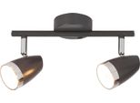 Lampada Led Da Parete E Soffitto Con Faretti 2X 4W Antracite Karen 6513 Rabalux