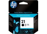 Hp Cartuccia Originale Inchiostro Nero 21 - Resa Standard - Inchiostro A Base Di Pigmento - 5 Ml - 190 Pagine - 1 Pz