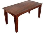 MASSIVMOEBEL24 | Tavolo Da Pranzo In Legno Di Acacia 200X100X76 Nougat Laccato Oxford #605