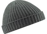 Cappello Da Marinaio Retrò Unisex Beechfield / Berretto Invernale RW246 (Taglia Unica) (Grigio Fumo)