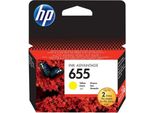 Hp 655 Yellow Ink Cart, CZ112AE (600 Pages)