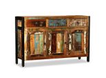 Vidaxl Credenza In Legno Massiccio Antico 120X35X76 Cm