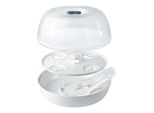 Nuk Micro Express Plus Sterilizzatore A Microonde Per Biberon | Sterilizza Fino A 4 Biberon Più Accessori In 4 Minuti | Si Adatta Alla Maggior Parte Dei Microonde | Pinze Per Biberon Incluse