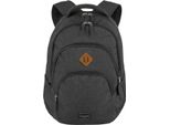 Travelite Zaino Per Il Tempo Libero Zaino Con Scomparto Per Laptop Basic Melange Backpack 22L Anthracite Grigio