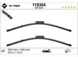 Set Di Spazzole Tergicristallo Visioflex Per Renault