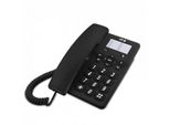 Spc Telefono Da Tavolo A Parete Originale Tasti Grandi Memoria Diretta Squillo Forte Nero Comfort