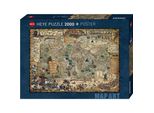 Heye - Puzzle Standard - Mondo Dei Pirati Standard, 2000 Pezzi